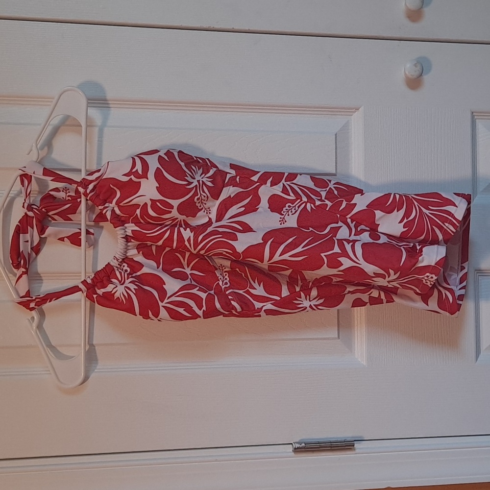Haparie tie neck tanking top